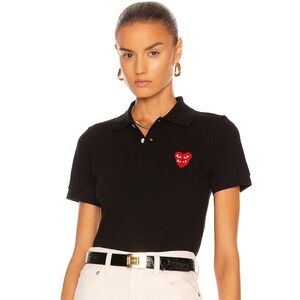 COMME DES GARCONS PLAY
Polo T-Shirt NWOT‎
